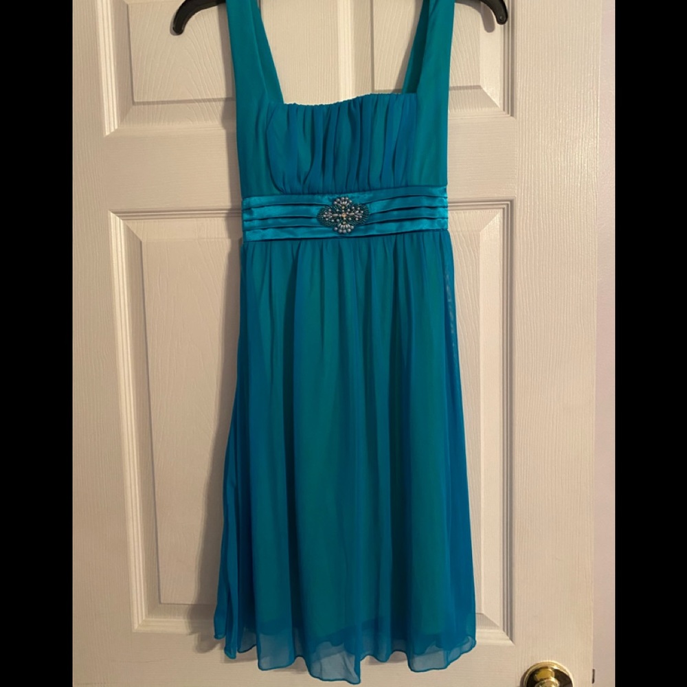 City Triangles chiffon party dress -size S